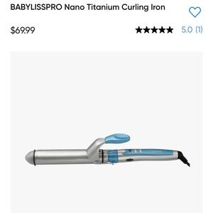 BABYLISSPRO Nano Titanium Curling Iron